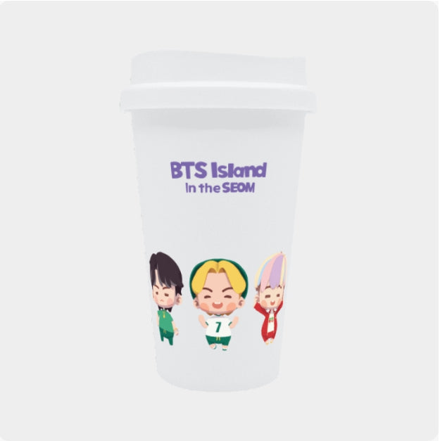 [BTS] in the seom - reusable tumbler (translucent)