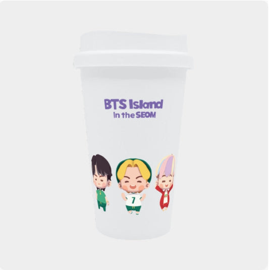 [BTS] in the seom - reusable tumbler (translucent)