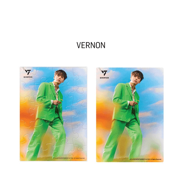 [SEVENTEEN] POST CARD PUZZLE (SECTOR 17) OFFICIAL MD (Member type)