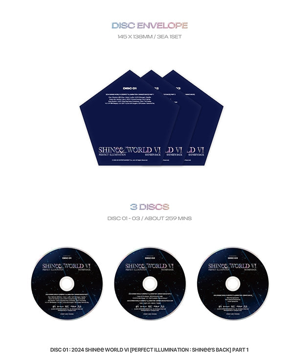 SHINee WORLD VI [PERFECT ILLUMINATION : SHINee'S BACK] DVD