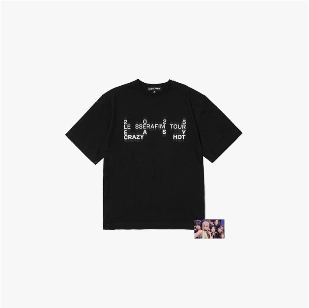 [LE SSERAFIM] 2025 tour 'easy crazy hot' official md (regular items)