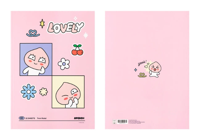 [KAKAO FRIENDS] Back-to-School Notebook Series (4 pcs per design)