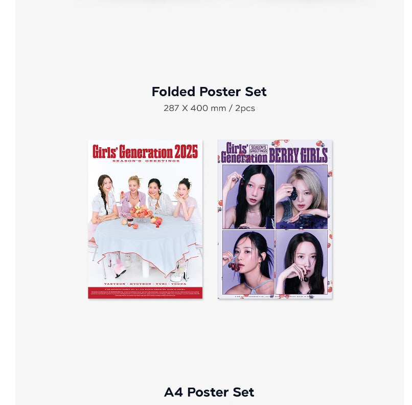 [Girls’ Generation] 2025 SEASON’S GREETINGS OFFICIAL MD