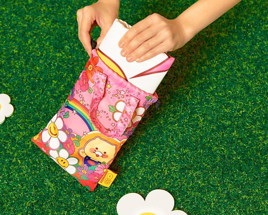 [KAKAO FRIENDS] Wiggle Wiggle Foldable Picnic Mat Choonsik OFFICIAL MD