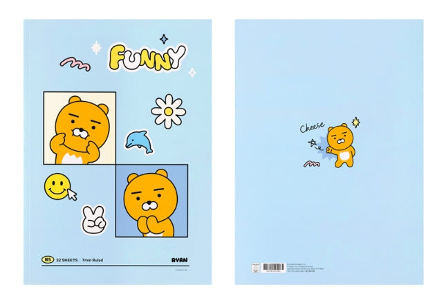 [KAKAO FRIENDS] Back-to-School Notebook Series (4 pcs per design)10-Pack