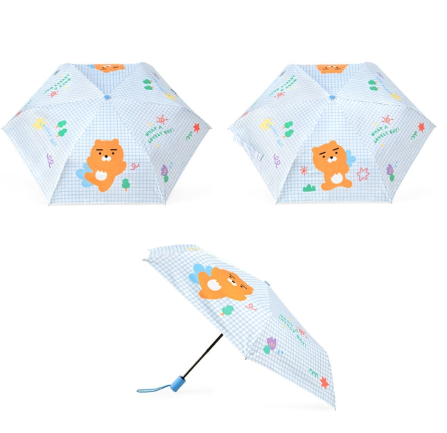 [Kakao Friends] 3-Fold Automatic Umbrella Chunsik/Ryan