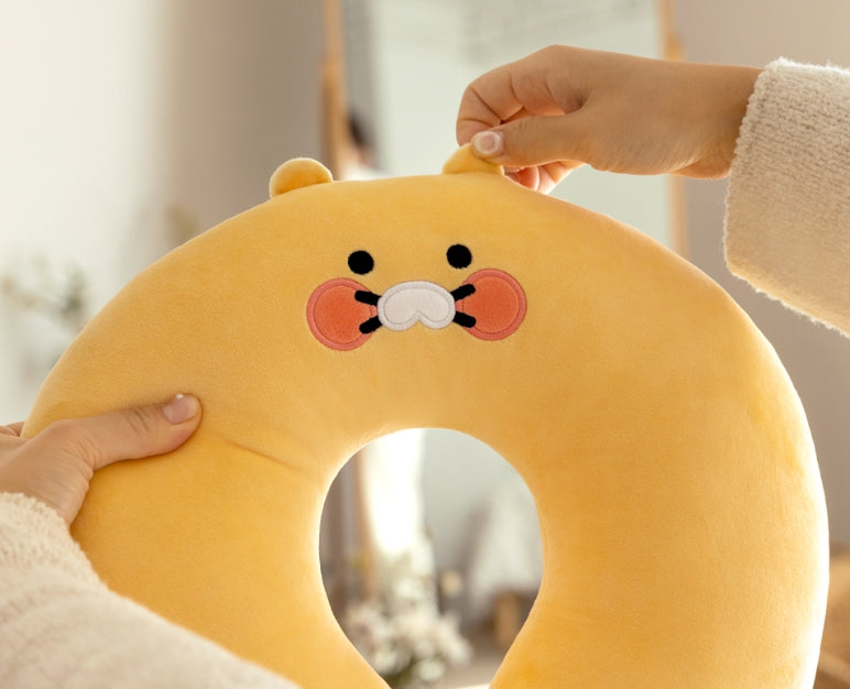 [KAKAO FRIENDS] Chunsik Travel 1+1 Set Neck Pillow + Sleep Mask