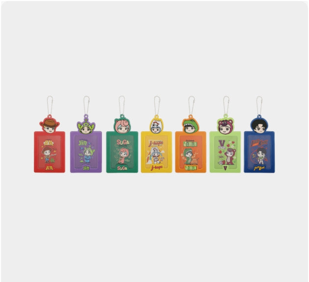 [BTS] tinytan mini photo card holder keyring