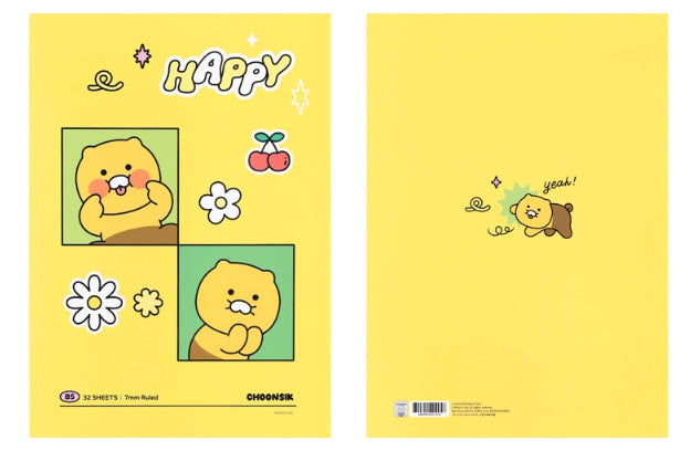 [KAKAO FRIENDS] Back-to-School Notebook Series (4 pcs per design)