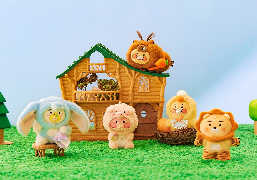 [KAKAO FRIENDS] friendzoo keyring doll