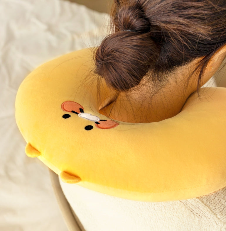 [KAKAO FRIENDS] Chunsik Travel 1+1 Set Neck Pillow + Sleep Mask