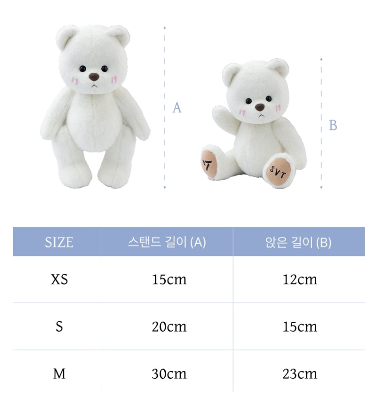 [SEVENTEEN] Bongbongie x TeddyTales] Limited Edition Bongbong Bear