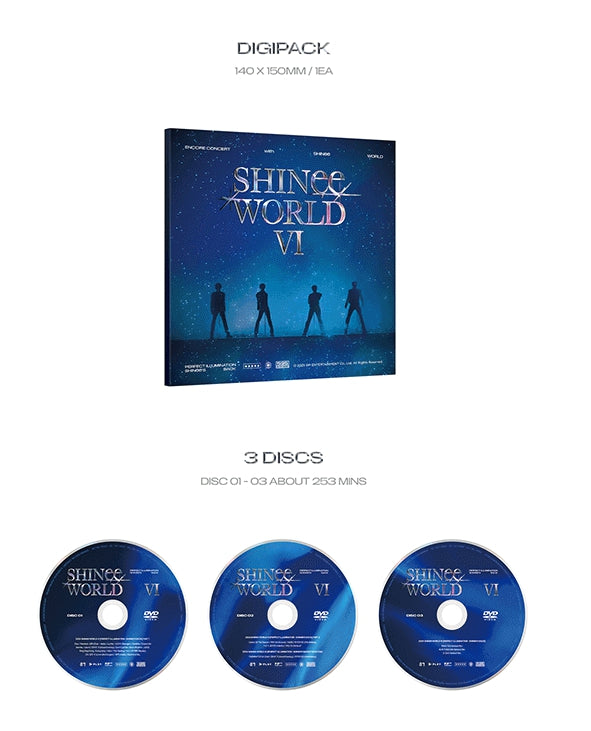 SHINee WORLD VI [PERFECT ILLUMINATION : SHINee'S BACK] DVD