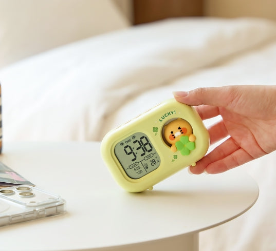 [KAKAO FRIENDS] Chunshik Mini Light Electronic Digital Alarm Clock Collection