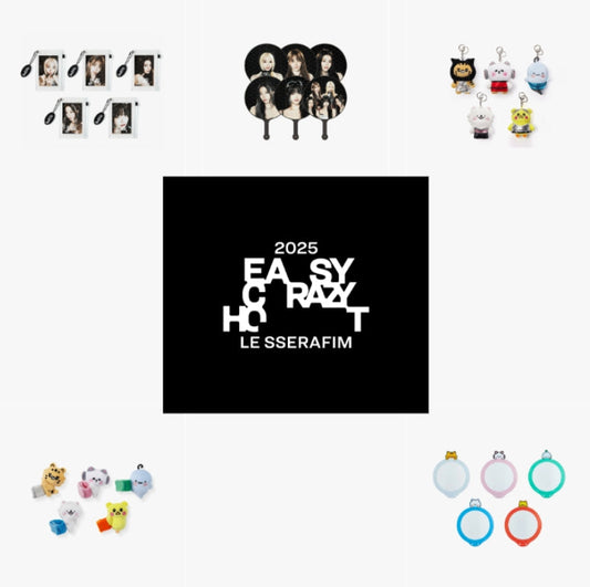 [LE SSERAFIM] 2025 tour 'easy crazy hot' official md (member type)