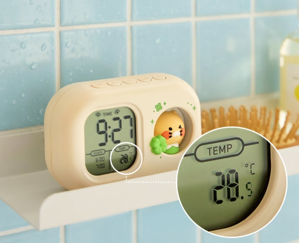[KAKAO FRIENDS] Chunshik Mini Light Electronic Digital Alarm Clock Collection