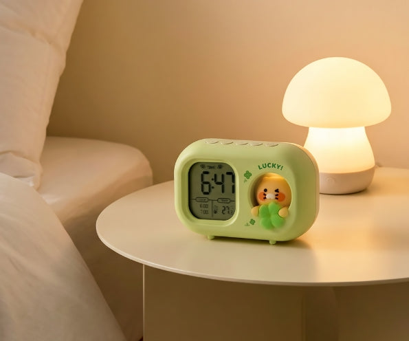 [KAKAO FRIENDS] Chunshik Mini Light Electronic Digital Alarm Clock Collection