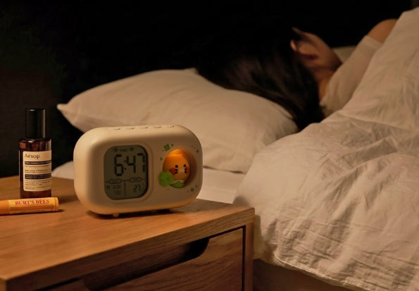 [KAKAO FRIENDS] Chunshik Mini Light Electronic Digital Alarm Clock Collection