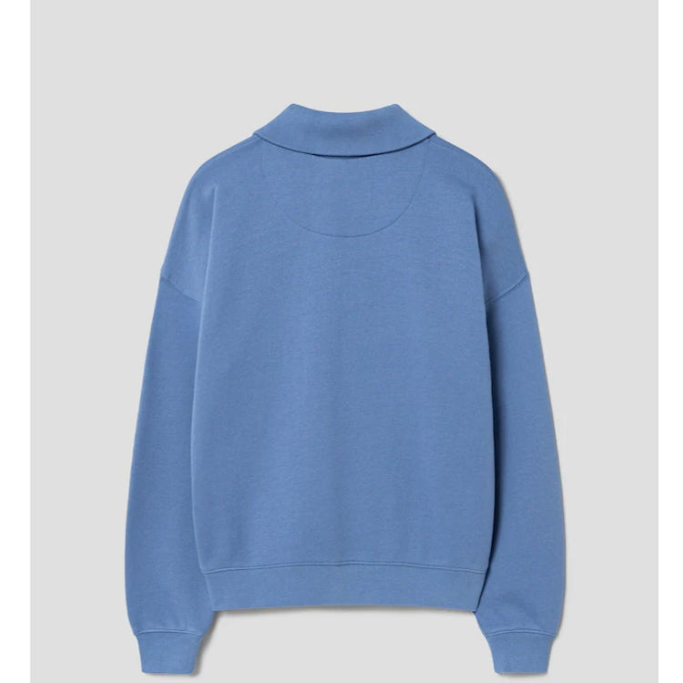 [BLACKPINK] Maison Kitsune Jenny Baby Fox Half Zip Sweatshirt OFFICIAL MD