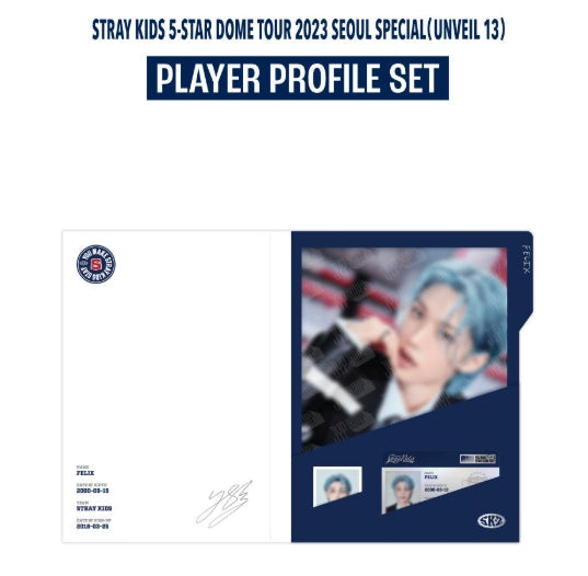 [STRAY KIDS] PLAYER PROFILE SET - 5-STAR Seoul Special
