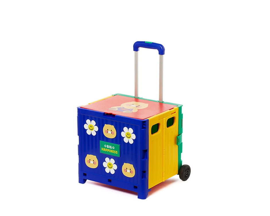 [KAKAO FRIENDS] Wiggle Wiggle Folding Cart Choonsik OFFICIAL MD