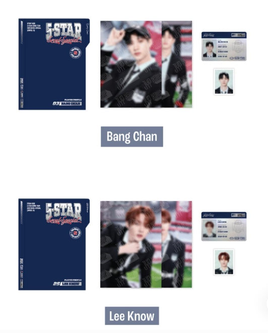 [STRAY KIDS] PLAYER PROFILE SET - 5-STAR Seoul Special