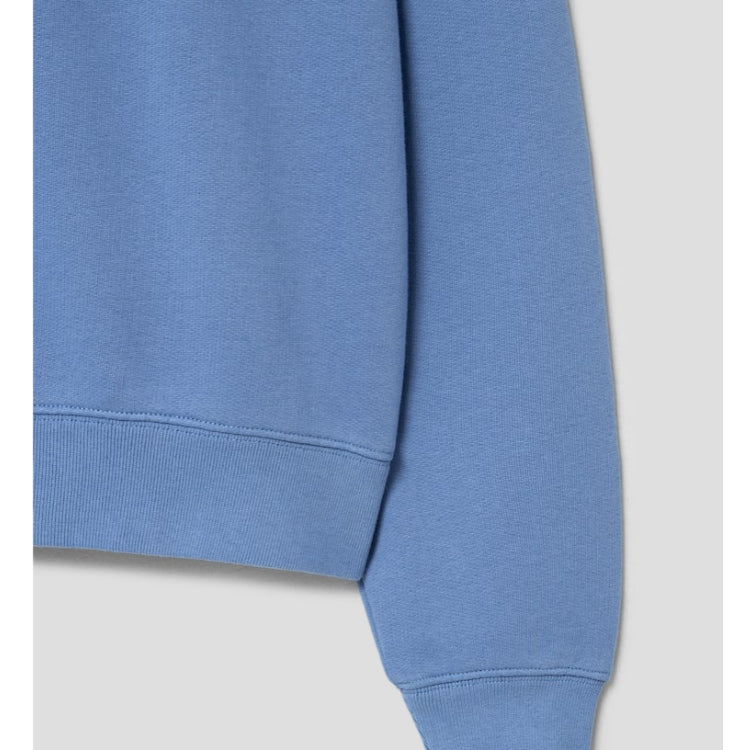 [BLACKPINK] Maison Kitsune Jenny Baby Fox Half Zip Sweatshirt OFFICIAL MD