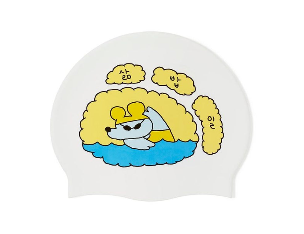 [KAKAO FRIENDS] SUKEYDOKEY Swimming Caps 6 Designs OFFICIAL MD