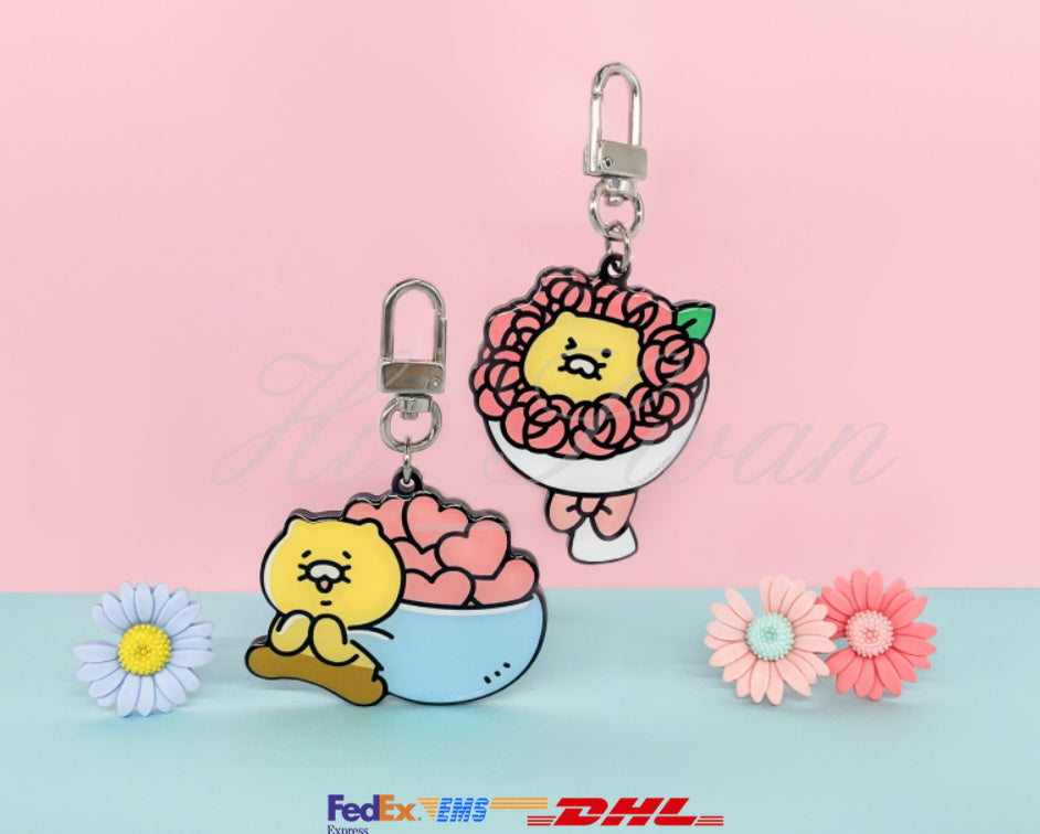 [KAKAO FRIENDS] TAGGRIP Touch Pay Transport Spring Key Ring Choonsik OFFICIAL MD