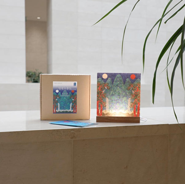 [KOREAN MUSEUM LIFE] Ilwol Obongdo Hanji Lamp