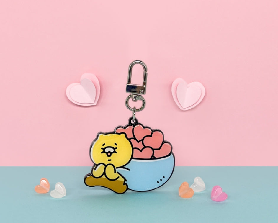 [KAKAO FRIENDS] TAGGRIP Touch Pay Transport Spring Key Ring Choonsik OFFICIAL MD