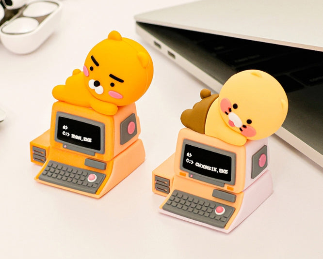 [KAKAO FRIENDS] Ryan & Choonsik USB Figure 64GB Flash Drive (USB 3.0)