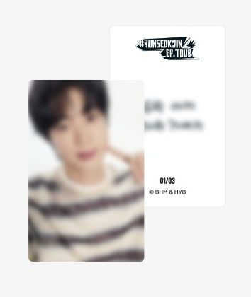 [BTS]RUNSEOKJIN EP.TOUR Official Face Merch