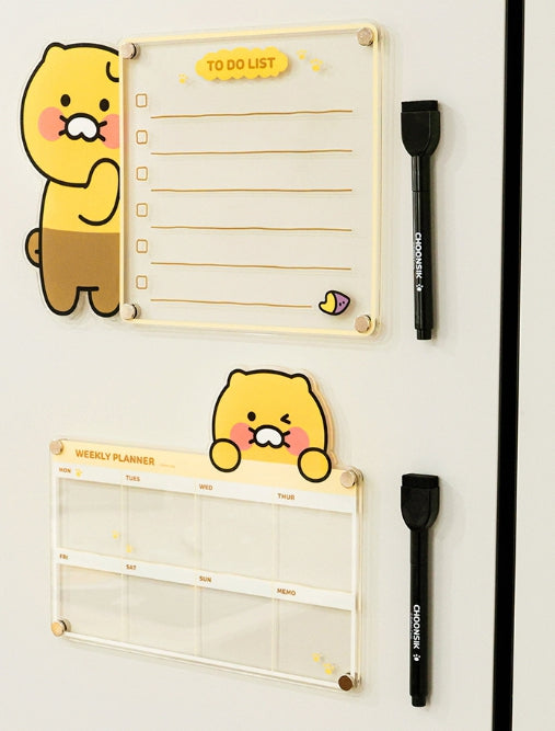 [KAKAO FRIENDS] Choonsik Magnetic Memo Board (2 Types)