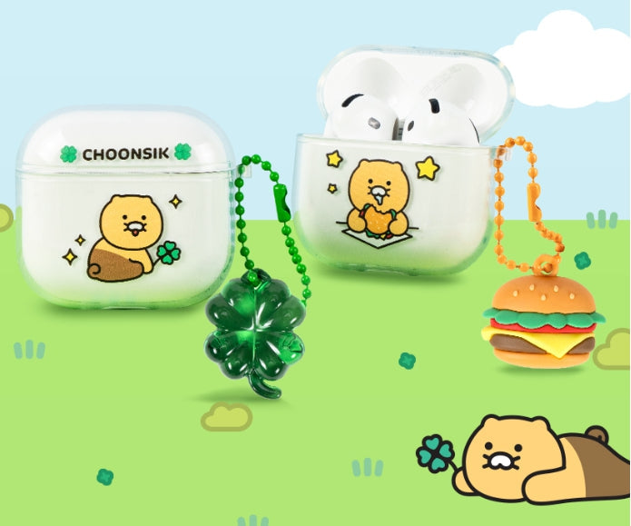 [KAKAO FRIENDS] Choonsik Lucky Burger AirPods 4 Case