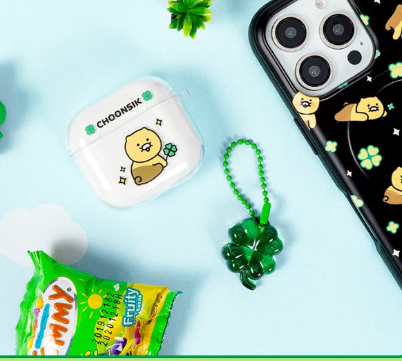 [KAKAO FRIENDS] Choonsik Lucky Burger AirPods 4 Case