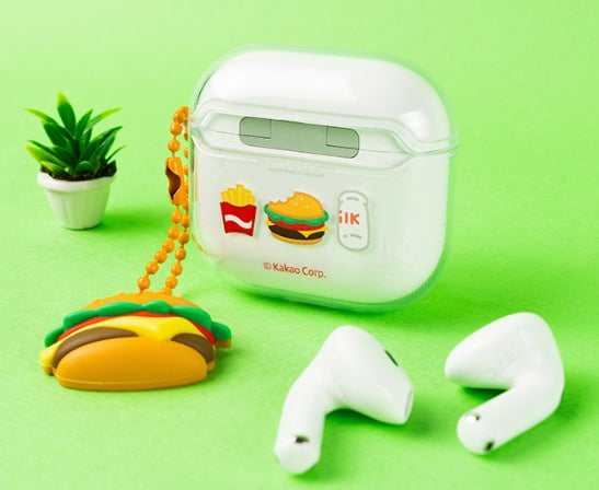 [KAKAO FRIENDS] Choonsik Lucky Burger AirPods 4 Case