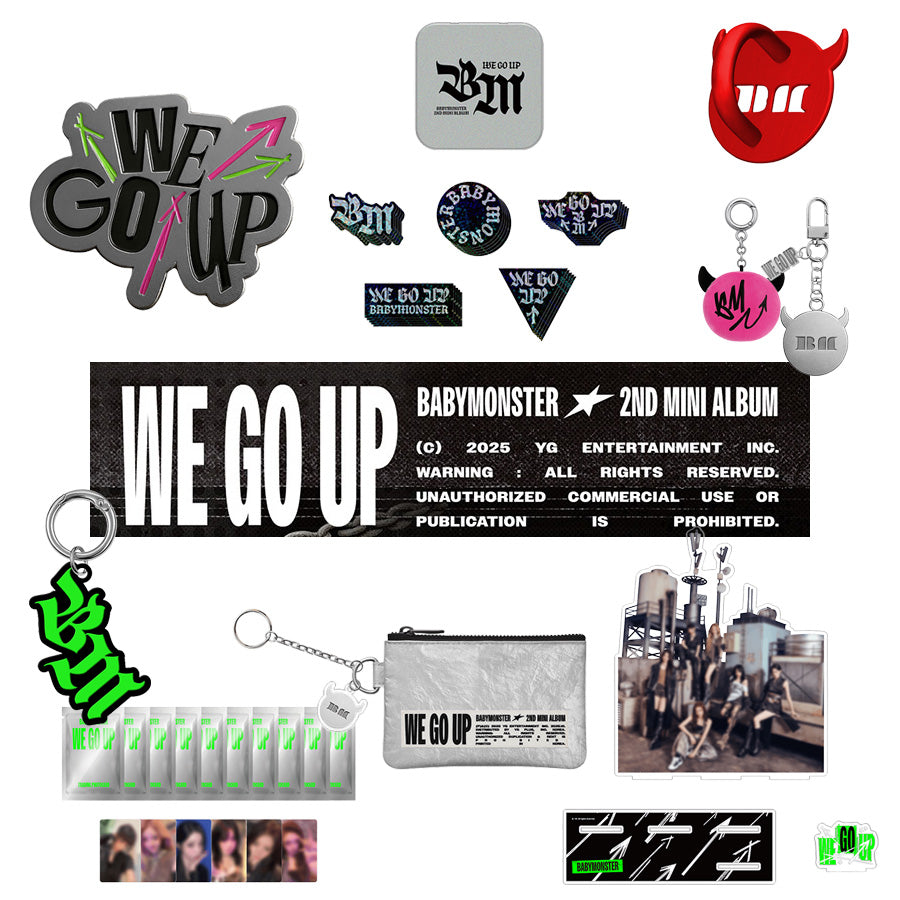 [BABYMONSTER] WE GO UP OFFICIAL MERCH
