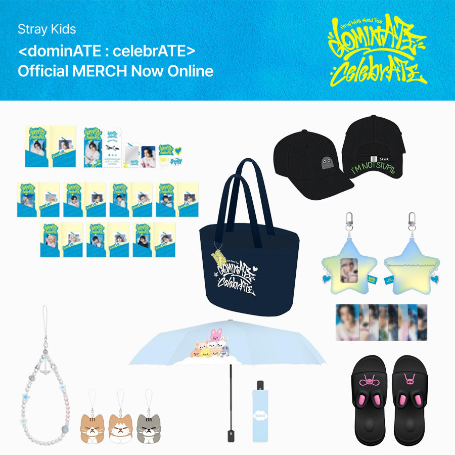 [STRAY KIDS] World Tour<dominATE : celebrATE> OFFICIAL MERCH