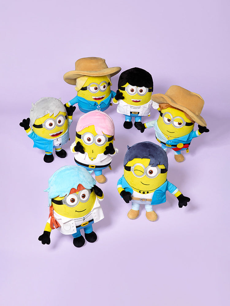 [BTS] BTS x Despicable Me4 Flush Keyring/Flush Official MD