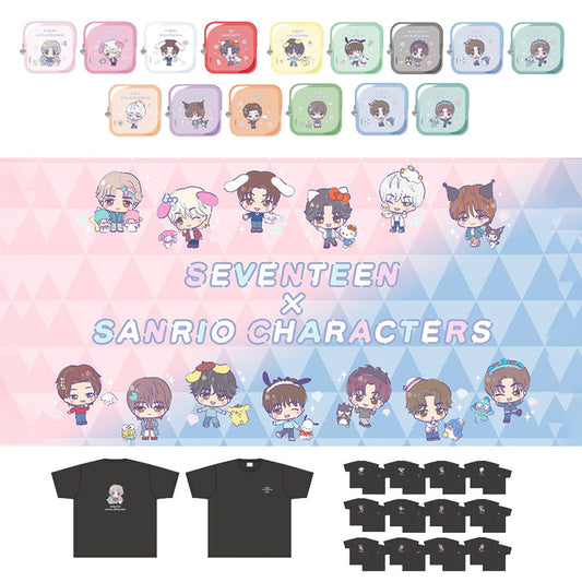 [SEVENTEEN] x SANRIO CHARACTERS collab 2. Member Ver.