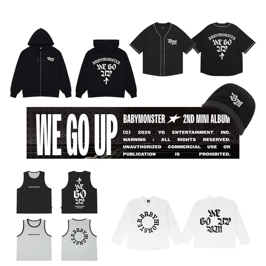 [BABYMONSTER] WE GO UP OFFICIAL MERCH  Fashion Items Ver.