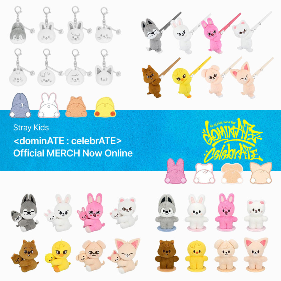 [STRAY KIDS] World Tour<dominATE : celebrATE> OFFICIAL MERCH(SKZOO ver.)