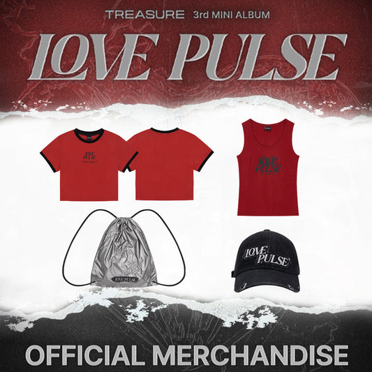 [TREASURE] LOVE PULSE Official Merch Fashion Items