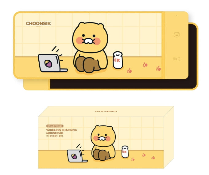 [KAKAO FRIENDS] Choonsik Wireless Charging Desk Pad 15W