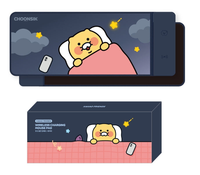 [KAKAO FRIENDS] Choonsik Wireless Charging Desk Pad 15W