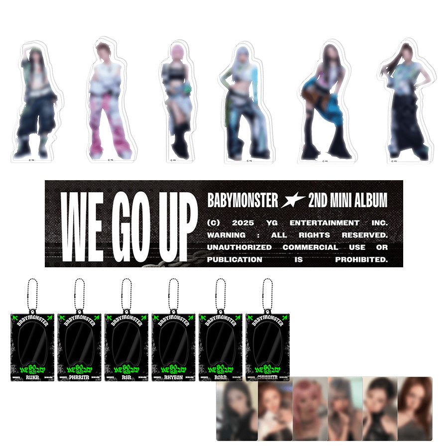[BABYMONSTER] WE GO UP OFFICIAL MERCH  Member Ver.