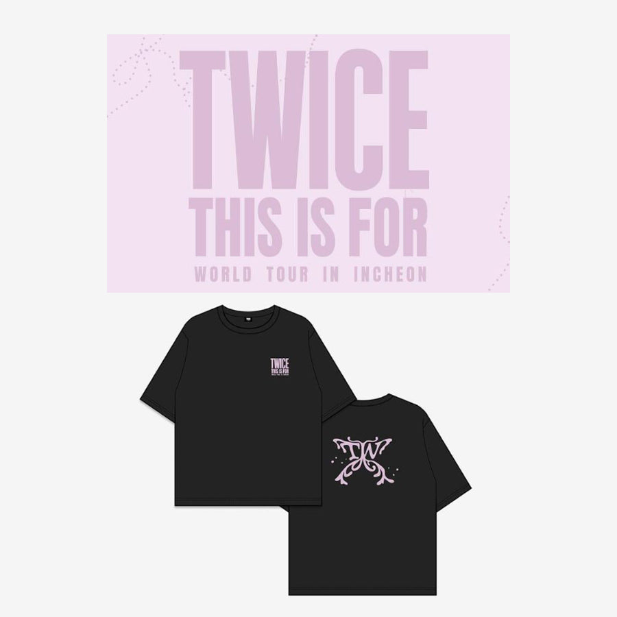 [TWICE] This is for world tour(INCHEON) T Shirt