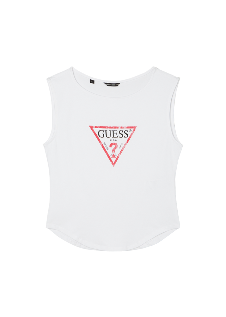 Women's Original Triangle Logo Tank Top Worn by NMIXX