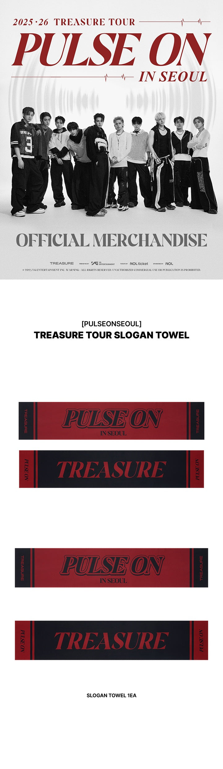 [TREASURE] TOUR［PULSE ON］IN SEOUL MD.